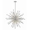 Z-Lite Soleia 10 Light Chandelier, Chrome & Clear 4002-10 - alternate 3